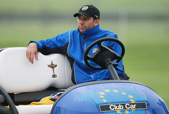 golf: Practice Rounds-2010 Ryder Cup
