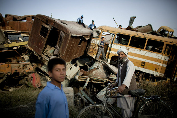 24 hours in pictures: jangalak industrial complex in kabul