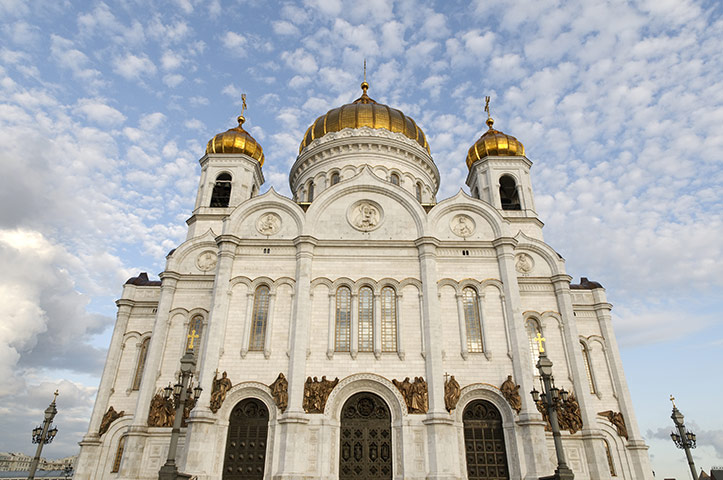Moscow: The Cathedral of Christ the Saviour in Moscow