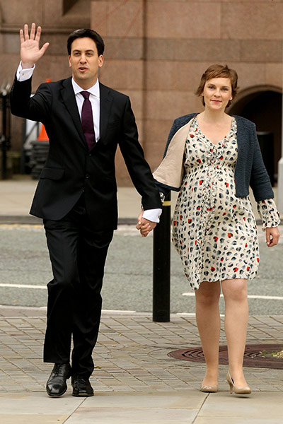 Labour conference fashion: Labout conference fashion: Ed Miliband and Justine Thornton