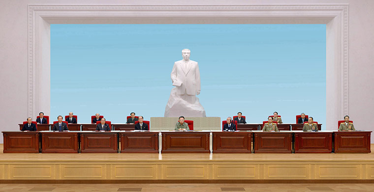 24hours Wed: Kim Jong-il attends Workers' Party meeting