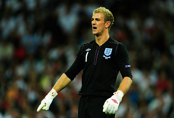 England v Bulgaria: England goalkeeper Joe Hart