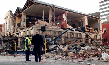 the earthquake in new zealand. The quake hit 19 miles west of