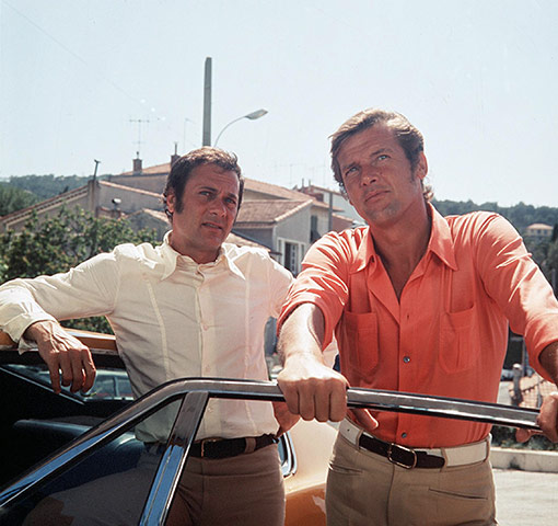 Tony Curtis: Tony Curtis and Roger Moore in 'The Persuaders'  tv series