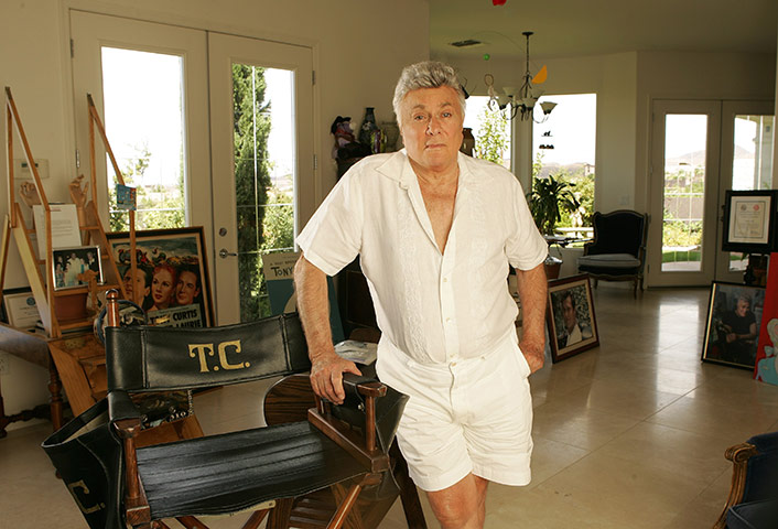 Tony Curtis: Tony Curtis at his home in Las Vegas, Nevada in August 2006  