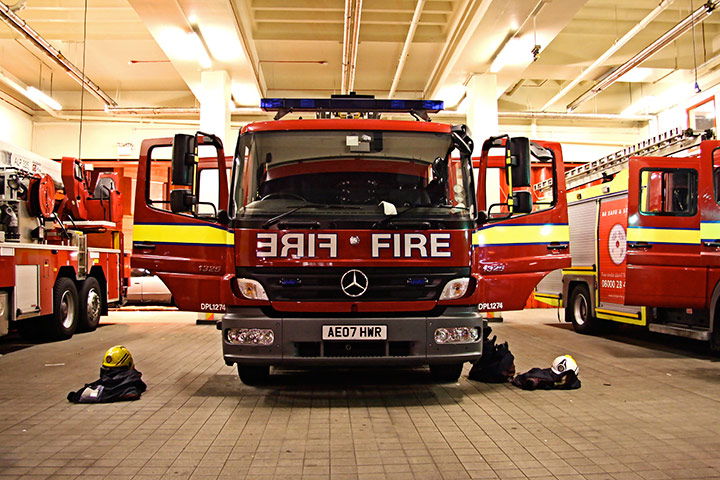 In Pictures: Red: Soho Fire Station