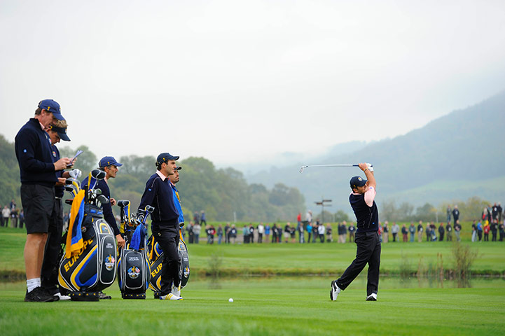 Ryder Cup: Ryder Cup 2010 final practice day