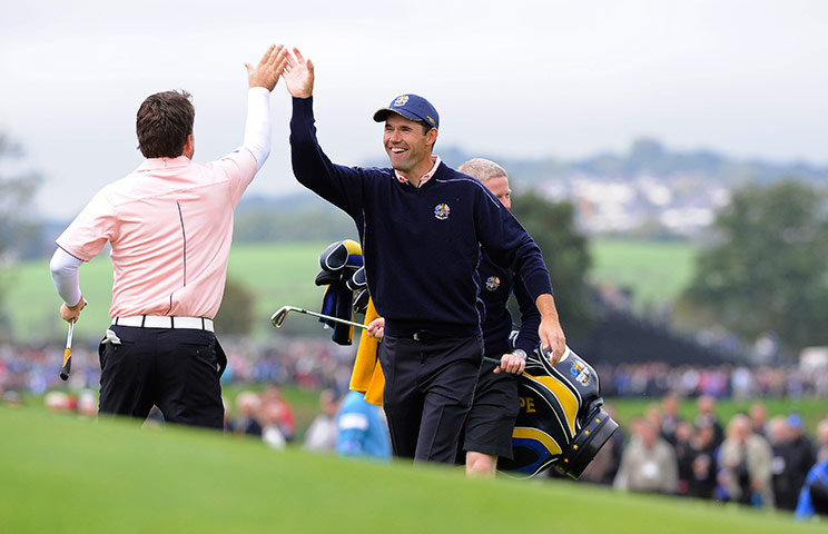 Ryder Cup: Ryder Cup 2010 final practice day