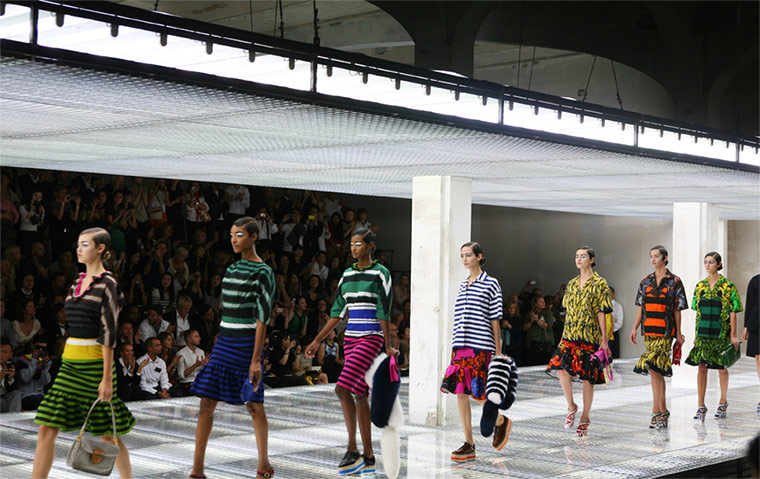 Top ten: Milan: Prada milan show