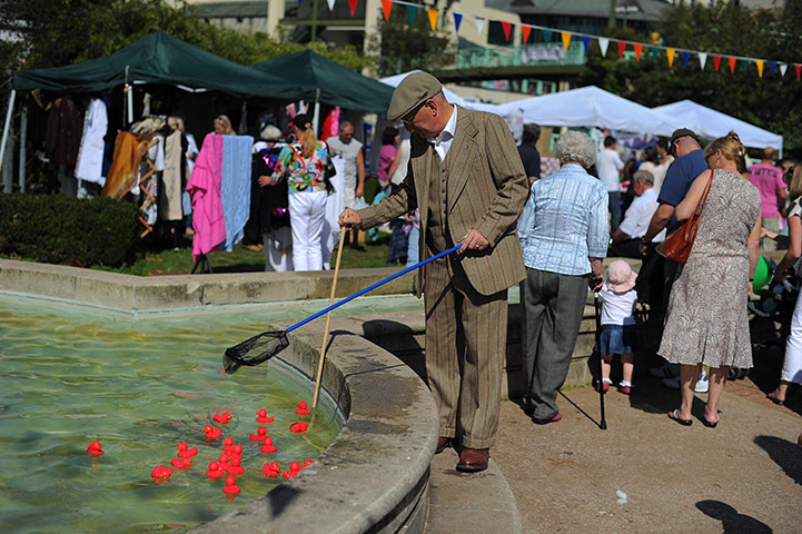 Agatha Christie festival: Fishing for ducks