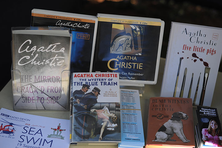 Agatha Christie festival: An Agatha only book stall