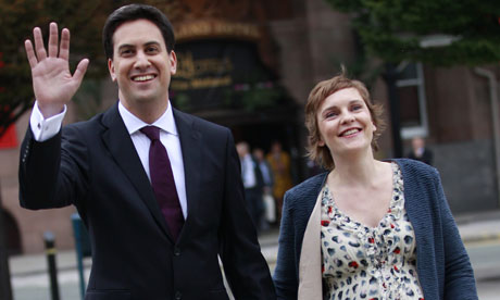 justine thornton ed miliband. Ed Miliband with partner