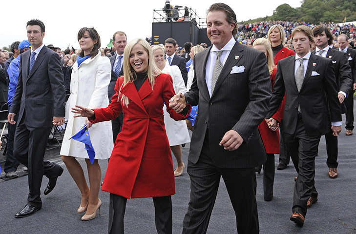 Ryder Cup gallery: Phil Mickelson with his wife Amy, who is suffering with breast cancer