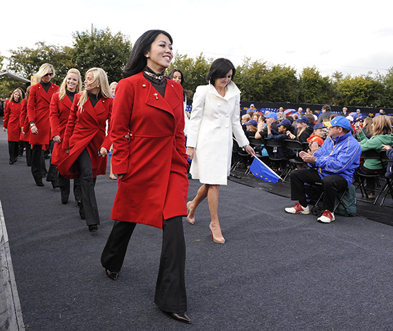 Ryder Cup gallery: Wives and girlfriends of the players led by Lisa Pavin & Gaynor Montgomerie