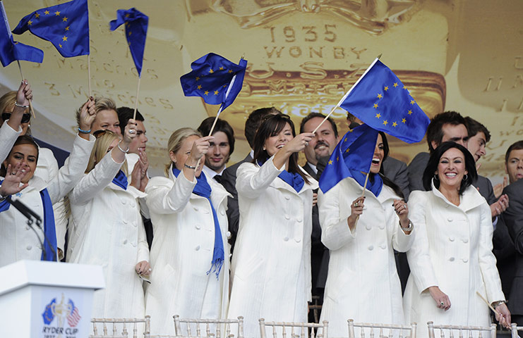 Ryder Cup gallery: Wivea and girlfriends of the European Ryder Cup team