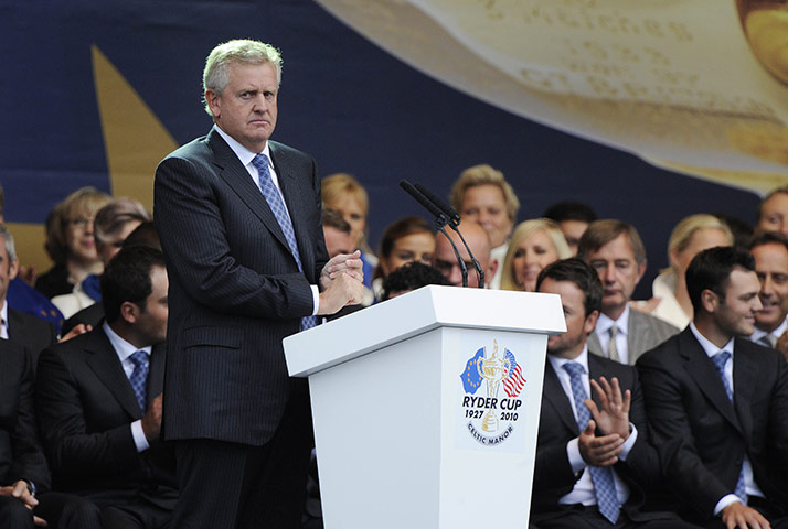 Ryder Cup gallery: Colin Montgomerie announces the first fourballs