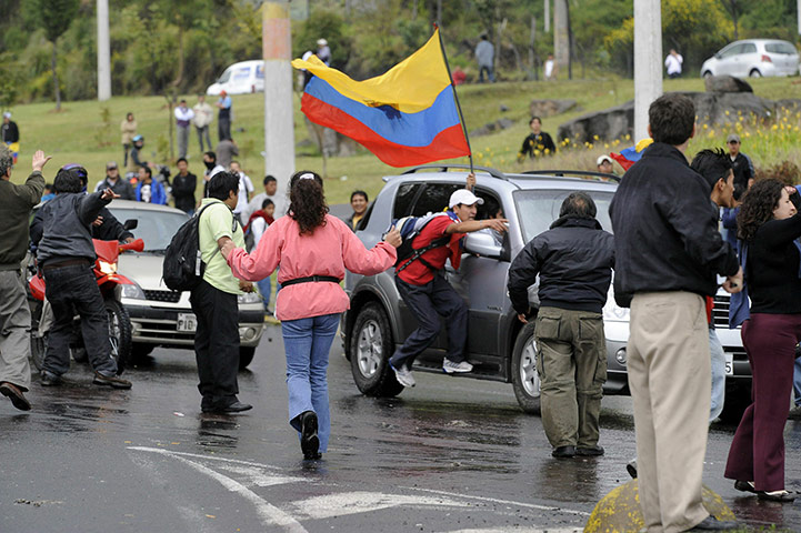Ecuador riots in Quito: Ecuador riots in Quito