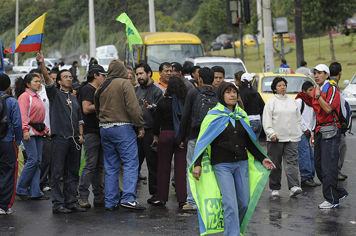 Ecuador riots in Quito: Ecuador riots in Quito