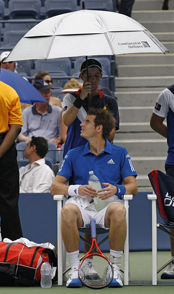 US Open Day 5: Andy Murray