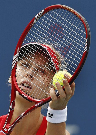 US Open Day 5: Dementieva of Russia 