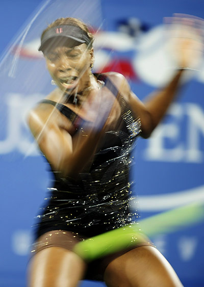 US Open Day 5: US tennis player Venus Williams, sportin