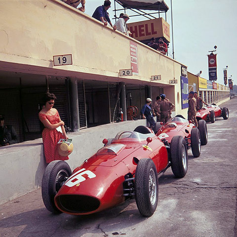 1960 Italian GP: Ferraris