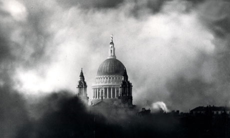 world war 2 bombs in london. the blitz in World War II.