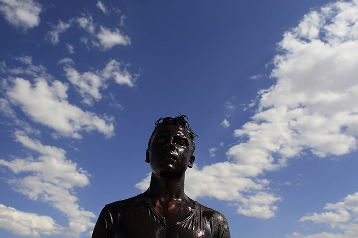 24 hours in pictures: Cascamorras festival in Baza, Spain