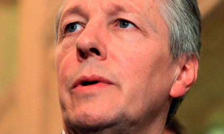 Northern Ireland's First Minister Peter Robinson