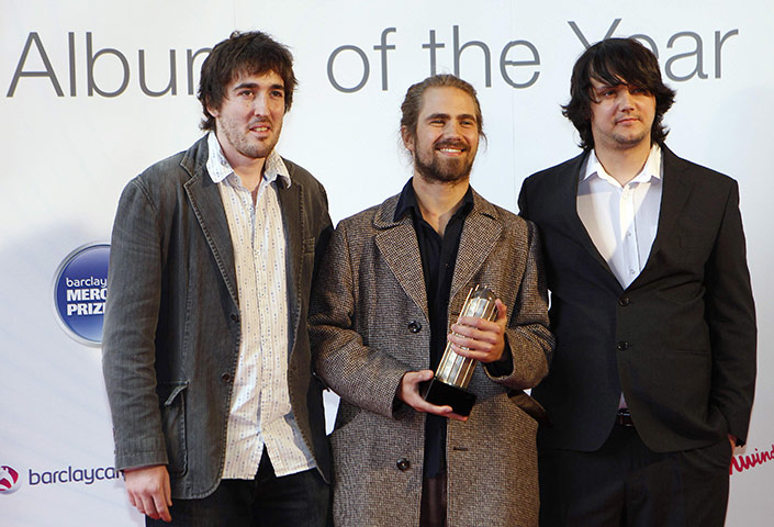 Mercury Prize 2010: Kit Downes Trio hold their nominee trophy