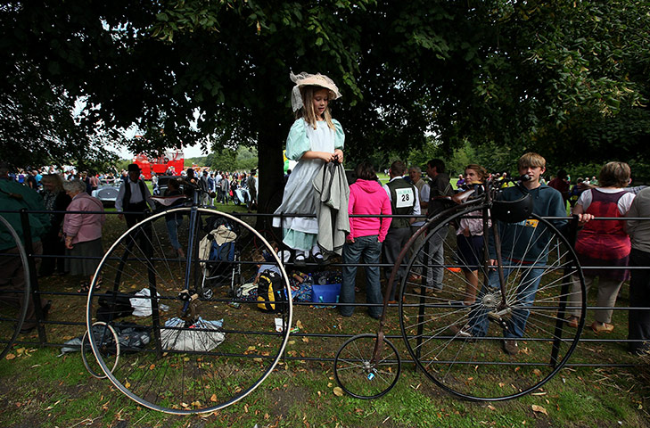 Bike blog: Enthusiasts Gather For Knutsford's Ten Yearly Penny Farthing Race
