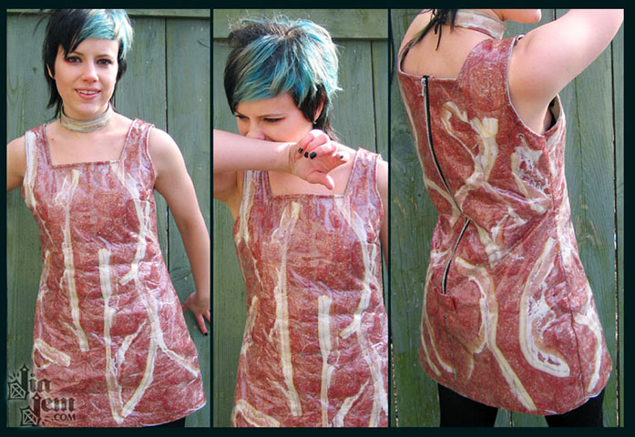 Wearing meat: Wearing meat