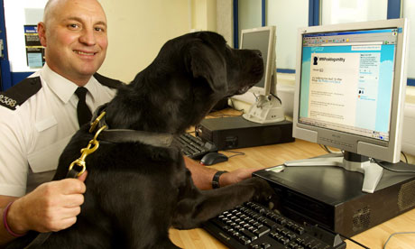 Smithy tweets with his trainer PC Terry Arnett.
