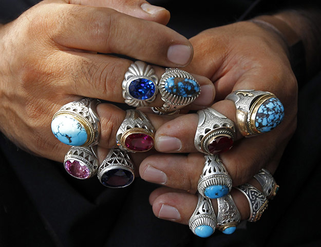 Eid Al-Fitr Festival: Afghan vendor wears rings to attract customers ahead of Eid-al-Fitr