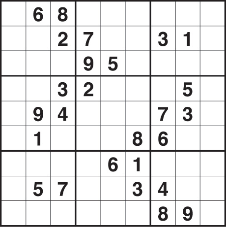 web sudoku medium puzzle answers