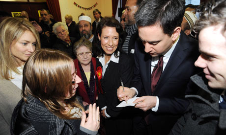 Oldham East and Saddleworth by election Ed Miliband campaigning in Oldham Oldham East and Saddleworth by election Ed Miliband campaigning in Oldham