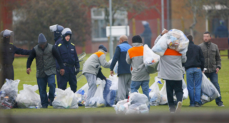 HMP Ford Fire: Prisoner riot at HMP Ford