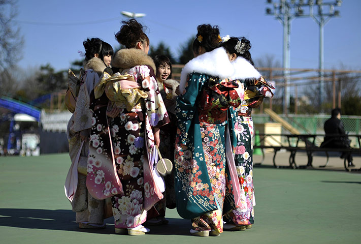 24 hours in pictures: Coming of Age Day in Japan