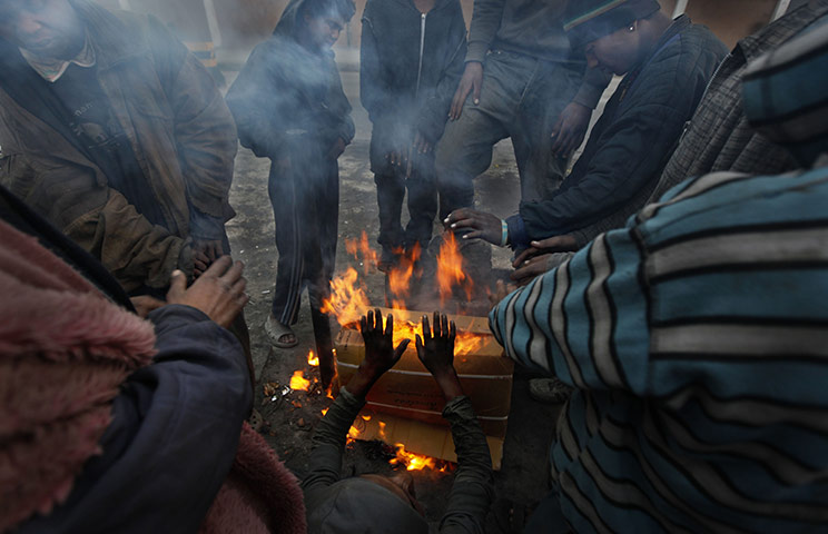 24 hours in pictures: Homeless children in Katmandu, Nepal