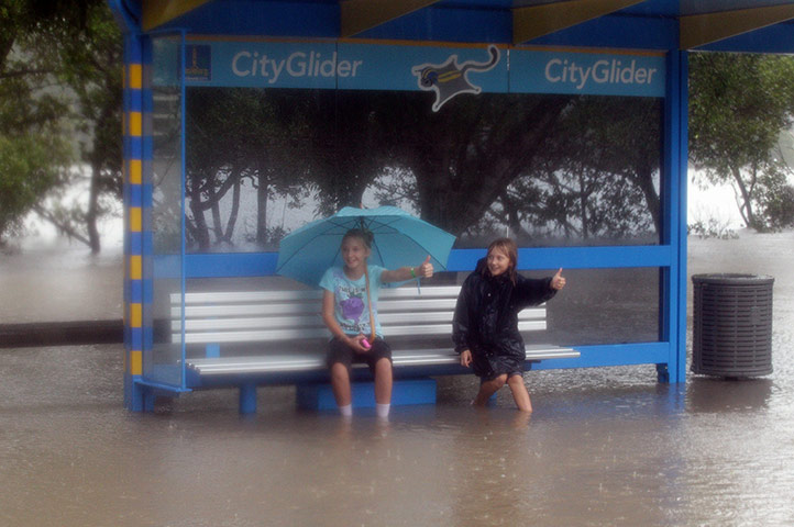queensland floods: flooding in brisbane