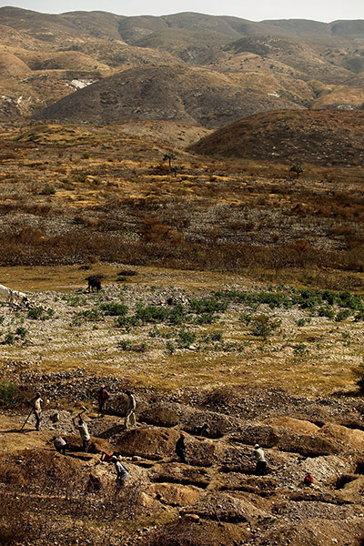 History of Haity: Grave Diggers Dig And Fill Graves With Unclaimed Earthquake Victims