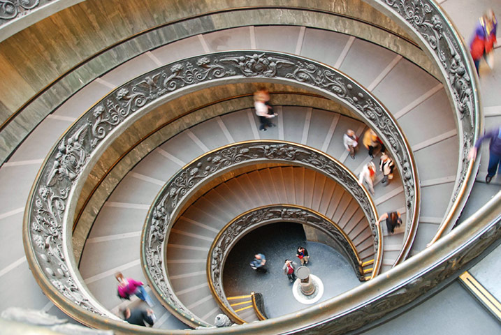 In pictures: shape: Vatican Museum