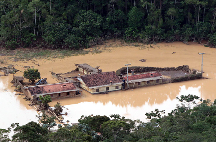 Brazil Mudslides: Heavy rain in Brazil causes mud slides