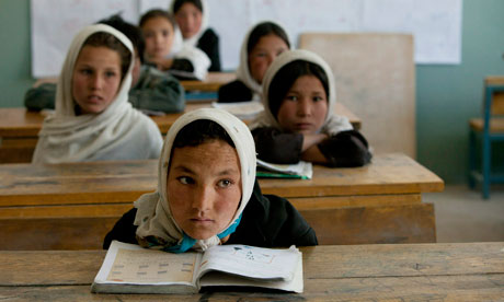 Afghan girls receive education In Bamiyan