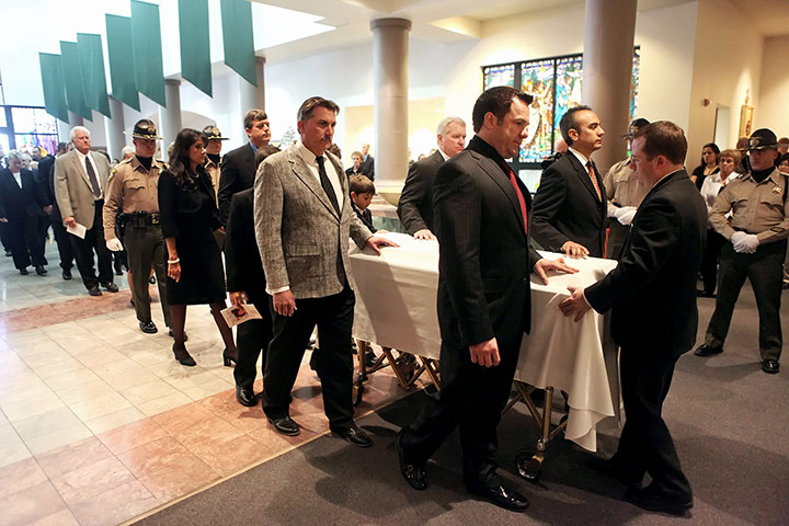 Christina Green Funeral: Christina Taylor Green funeral