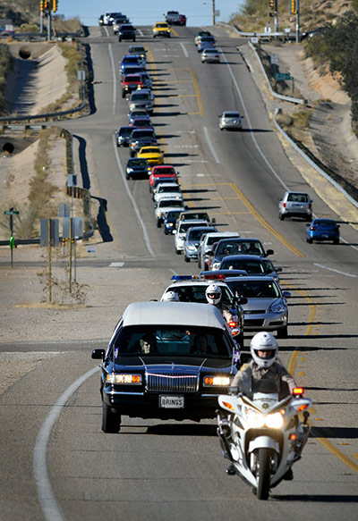 Christina Green Funeral: Christina Taylor Green funeralShooting