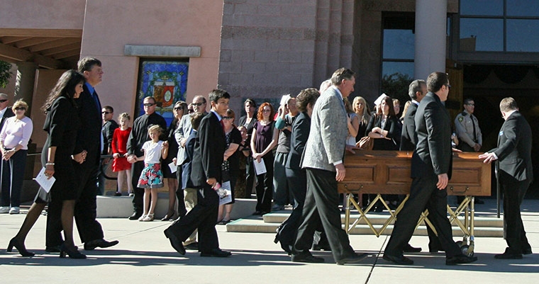 Christina Green Funeral: Christina Taylor Green funeral