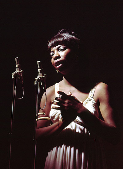 George Pickow: Photo of Nina Simone