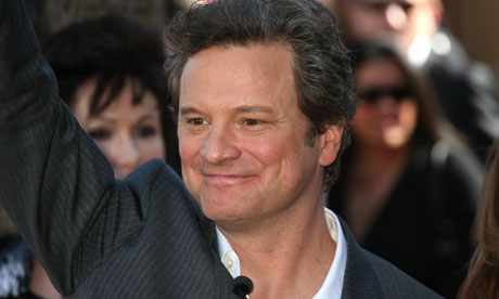 Colin Firth at his Hollywood Walk Of Fame induction ceremony
