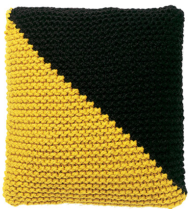 Homes: Knit wit: Knit wit: Cushion